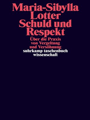 cover image of Schuld und Respekt